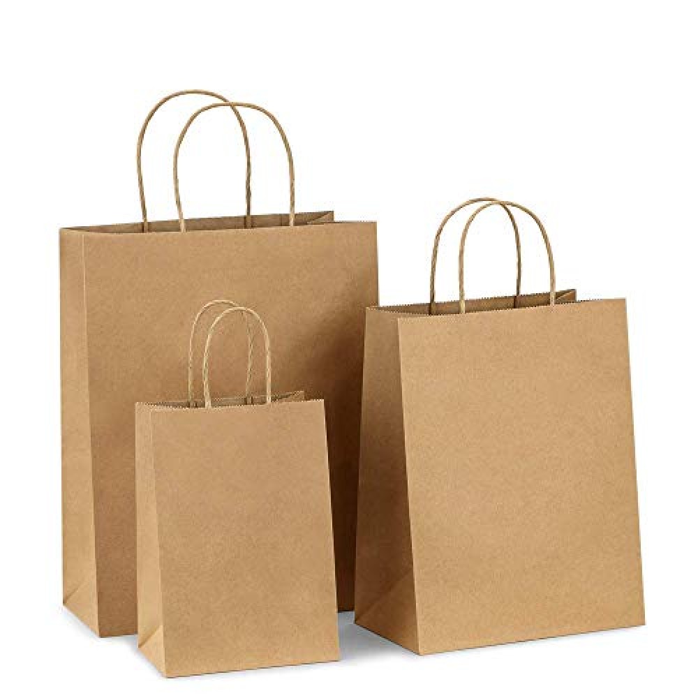 Buy Online Starting At 100 Pcs Plain Brown Kraft Paper Bags 6.72